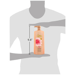 Caress Daily Silk Luxury Foam demonstrates rich-lather for an enveloping cleanse