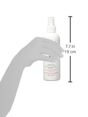 Carina Organics Sweet Pea Leave-In Conditioner hair application area highlights soft strands