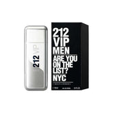 Carolina Herrera 212 VIP bottle front view signals a bold evening fragrance for confident nights.