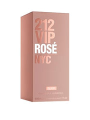 Carolina Herrera 212 VIP Rosé top notes of champagne rosé evoke sparkling day-to-night allure.