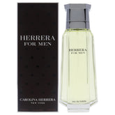 Carolina Herrera Men EDT bottle front view, ideal for daily wear.