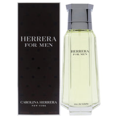 Carolina Herrera Men EDT bottle front view, ideal for daily wear.