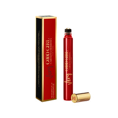 Carolina Herrera Very Good Girl travel spray nozzle close-up for quick, one-handed application.