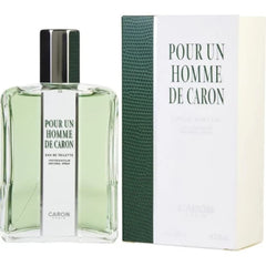 Caron Paris Pour Un Homme bottle side view, perfect for daily wear.