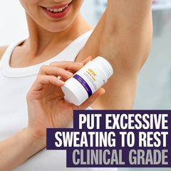 Carpe Clinical Strength twist-action dispenser ready to apply for daily use.