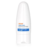 Carpe exfoliating underarm scrub tub shows minty freshness and gentle exfoliation for refreshed pits.