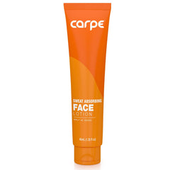 Carpe Face Lotion gelled powder texture for fast absorption and comfortable, dry skin.