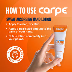 Carpe night-time application routine with eucalyptus formula for daily control.