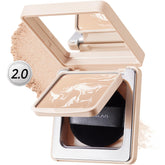 CARSLAN 2.0 black magnet powder compact showing oil-lock performance for all-day wear
