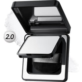 CARSLAN 2.0 Black Magnet soft-focus powder absorbs oil for velvet finish.