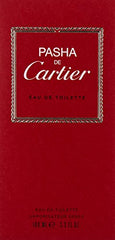 Cartier Pasha de Cartier EDT close-up lavender highlight for freshness.