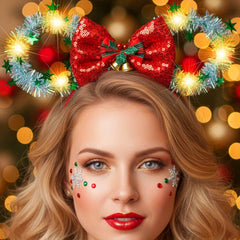 CASDRE bow headband offers three light patterns for customizable mood.