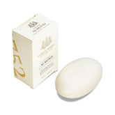 Caswell-Massey Almond Bar Soap packaging gift-ready presentation for gifting.
