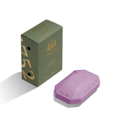 Caswell-Massey Lilac bar soap packaging shows gift-ready presentation