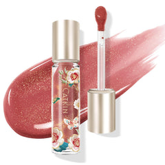 Catkin Brillo Labial Voluminizante Chocolate Ámbar, acabado brillante y volumen visible