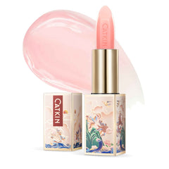 Catkin tinted lip balm pink tube showcasing color-changing hydration for daily wear.