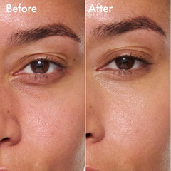 Catrice Under Eye Brightener brush application for even, seamless coverage.