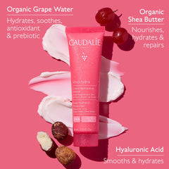 Caudalie organic shea butter nourishes and reinforces hydration barrier