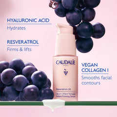 Caudalie Resveratrol-Lift hyaluronic-acid highlights multi-layer hydration for plumper look