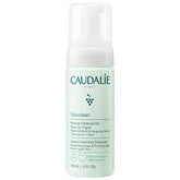 Caudalie Vinoclean Gentle Foaming Cleanser bottle for gentle cleansing on all skin types.