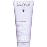 Caudalie Vinotherapist Hyaluronic Acid Nourishing Body Lotion bottle shows quick-absorption hydration.