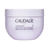 Caudalie Vinotherapist Replenishing Body Butter jar shows rich texture for 24-hour moisture.