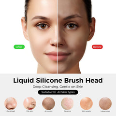 Ccigedy warming function at 55C helps loosen makeup and impurities