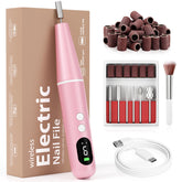 Ccigedy electric nail drill with 9-speed LED display for precise control