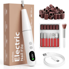 Ccigedy electric nail drill kit professional with LED display for precise manicure control