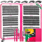 CCODDY Foxy Beauty Lash Clusters Kit packaging for at‑home use.