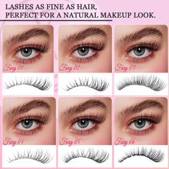 CCODDY remover and brush helps clean lashes and reset your look.