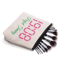 CEASQVAA travel pouch cosmetic bag doubles as gift bag for on-the-go use