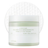 Celimax One Step packaging close-up highlights glow-boosting formula for smoother skin.