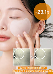 Celimax Pore+Dark Spot Brightening Pad used on the face for daily toning and gentle care
