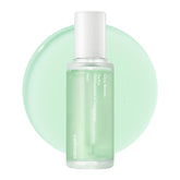Celimax The Real Cica Niacinamide AC Calming Serum bottle closeup shows calming hydration.