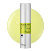 Celimax Vita A Retinol Shot bottle with pump enables easy nightly application for targeted care.