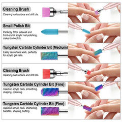 Cellentool tungsten carbide bits for durable prep and shaping surfaces.