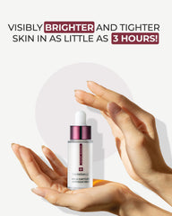 Centellian 24 ampoule texture during application suggesting soothing care.