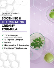 Centellian 24 Madeca Mask packaging highlighting vegan sheet mask