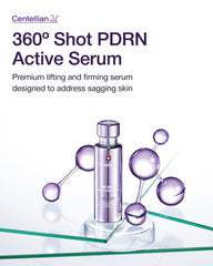 Centellian 24 serum pump dispense demonstrates easy, mess-free application.