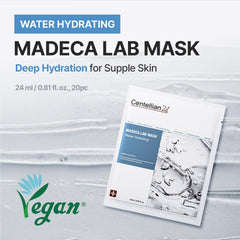 CENTELLIAN 24 Madeca Mask Water Hydrating sheet closeup for hydration boost
