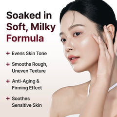 CENTELLIAN 24 Madeca Mela Capture Ampoule Pad in-use shot for an evening skincare ritual.