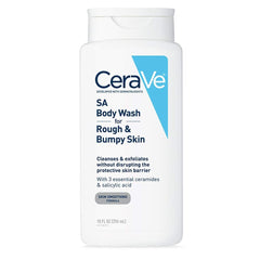 CeraVe front packaging showing bottle and label benefits