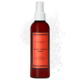 Ceremonia Guava Rescue Spray bottle front view highlights detangling power and lightweight shine.