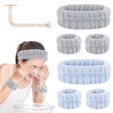 CERETIA face wash headband soft microfiber keeps hair dry during skincare