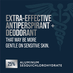 Certain Dri underarm-application swipe emphasizes sparing use and careful nighttime application.