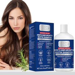 Ceson&Cesun rosemary biotin shampoo lather close-up emphasizes cleansing experience.
