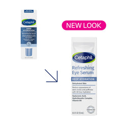 Cetaphil Deep Hydration Eye Serum applicator tip for gentle under-eye massage.