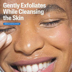 Cetaphil Extra Gentle Daily Scrub packaging front indicates dermatologist-tested design