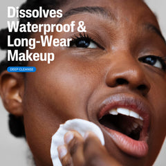 Cetaphil Gentle Oil-Free Makeup Remover dual-phase liquid for effortless makeup dissolution.